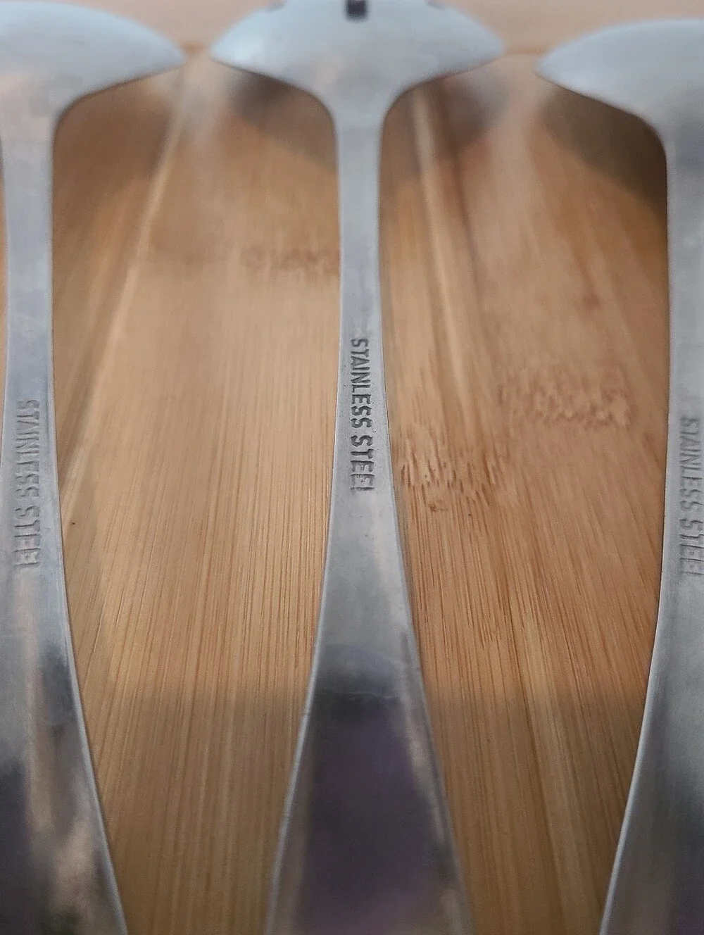 Set Of Stainless Steel Serving Spoons